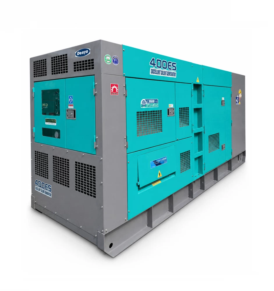 Denyo DCA-400ESM<br>400 kVA Super Silent  Diesel Generator Powered by Mitsubishi